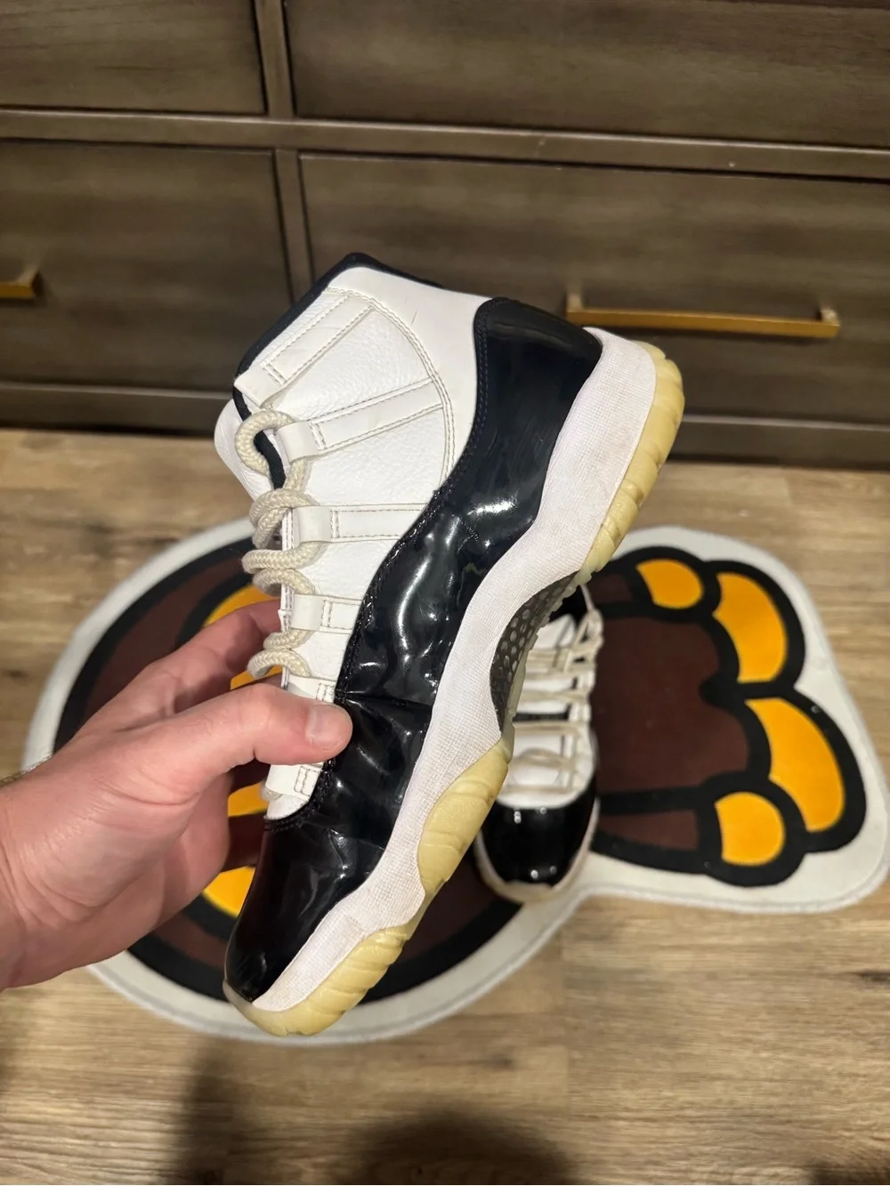 Jordan Air Jordan 11 Retro Gratitude Defining Moments White/Gold/Black 2023